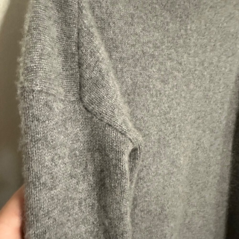 All Saints Women's Cashmere Turtleneck Sweater Gray 100% Cashmere Size XS - Picture 8 of 8